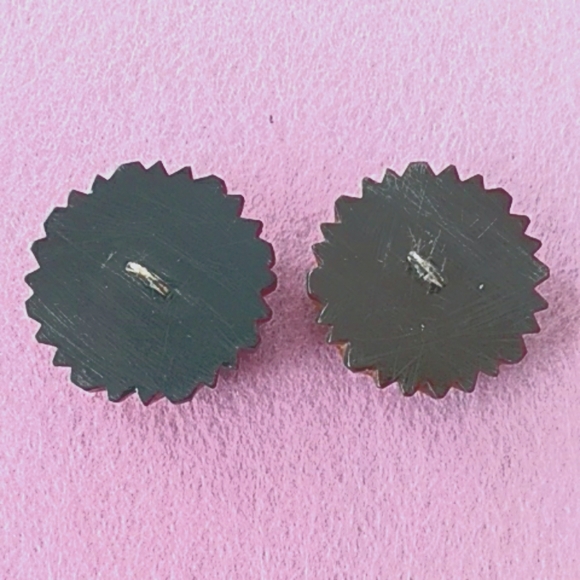 Vintage Bakelite Buttons (Pair) - Picture 4 of 5
